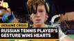 Ukraine Crisis | Russian Tennis Player Writes 'No War Please' On Camera Lens After Match