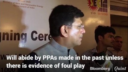 States Relooking At PPAs Executed At 'Irrational' Prices: Piyush Goyal
