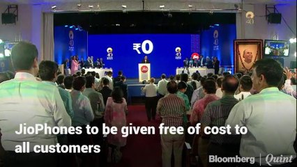 Reliance Launches 4G Enabled JioPhone