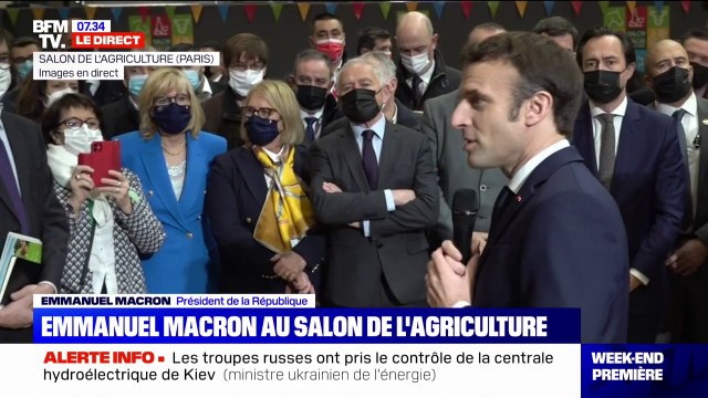 Emmanuel Macron: La guerre revient en Europe et nous nous voyons aujourd'hui dans un contexte grave et historique