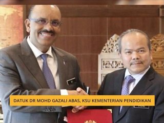 Datuk Dr Mohd Gazali Abas, KSU Kementerian Pendidikan
