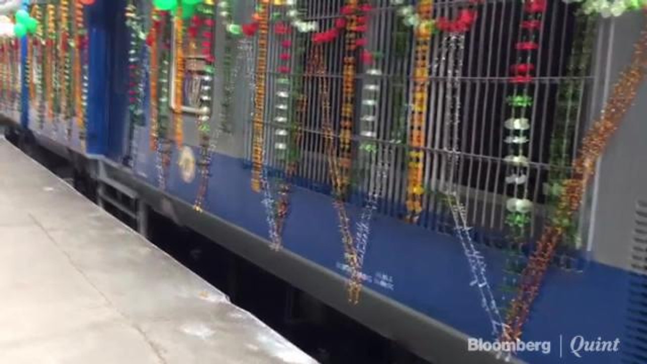 India Gets A  Solar Powered Train