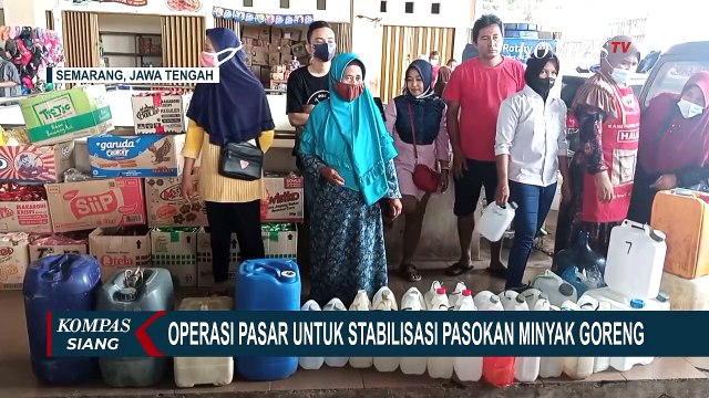 Disperindag Jateng Gelar Operasi Pasar Minyak Goreng Curah 55 Ton dalam Sepekan