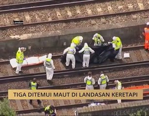 Tiga ditemui maut di landasan keretapi