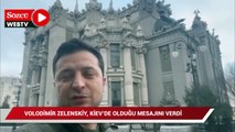 Volodimir Zelenskiy, Kiev'de olduğu mesajı verdi