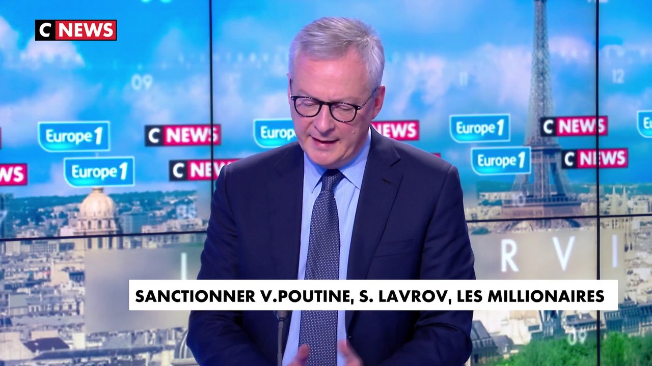Bruno Le Maire : «Nos sanctions sont massives, et je suis convaincu qu'elles seront efficaces»