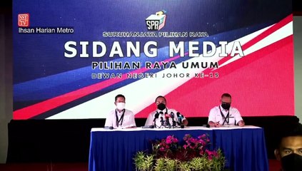 Sidang media Pengerusi Suruhanjaya Pilihan Raya (SPR) Datuk Abdul Ghani Salleh