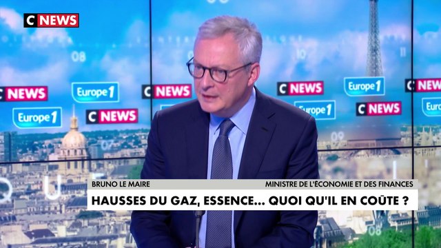 Bruno Le Maire sur la hausse des matières premières: «Ceux qui sont réellement pénalisés, ce sont les éleveurs»