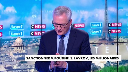 Guerre en Ukraine : «Le seul vrai sujet économique, c'est le gaz», estime Bruno Le Maire