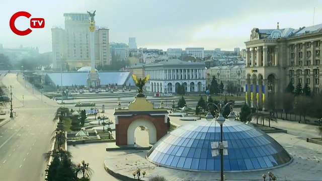 Ukrayna'nın başkenti Kiev'de tekrar patlama sesleri duyulmaya başlandı ve sirenler çaldı.