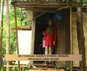 AWANI State [Kelantan]: Ibu tunggal sambut Syawal dengan kediaman lebih selesa