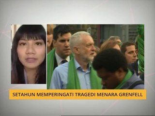 Setahun memperingati tragedi menara Grenfell