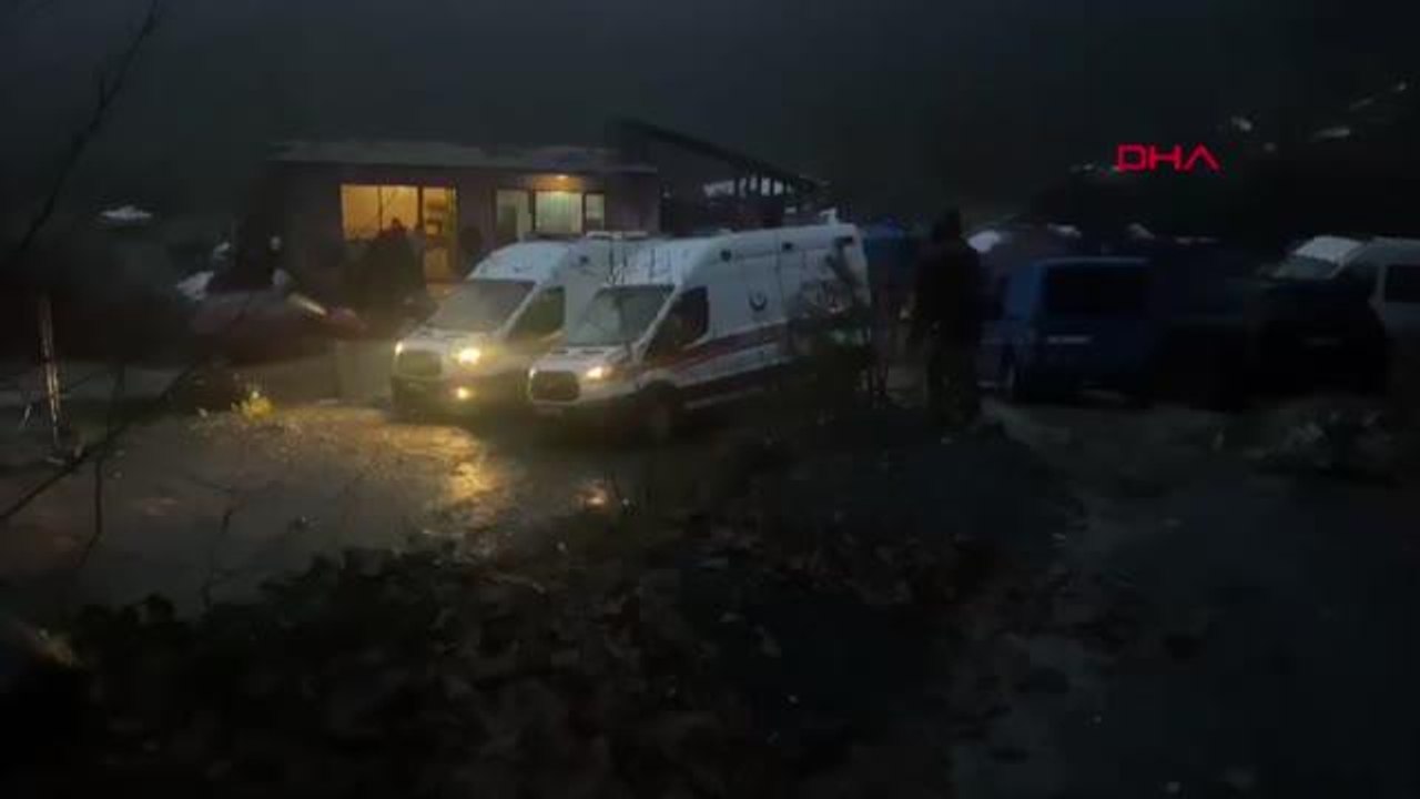 ZONGULDAK'TA KAÇAK MADEN OCAĞINDA GÖÇÜK