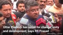 Uttar Pradesh Has Voted For Change, Unity and Development says RS Prasad