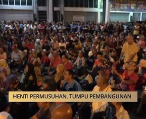 AWANI State [Selangor]: Henti permusuhan, tumpu pembangunan