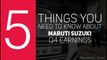 Maruti Suzuki Earnings In Less Than A Minute