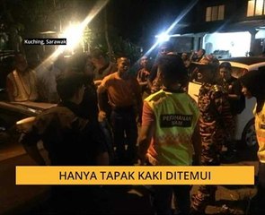 Hanya tapak kaki ditemui