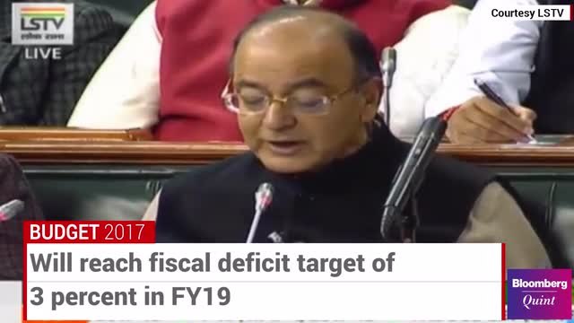 Fiscal Deficit Target For FY17 Pegged At 3.2% Of GDP