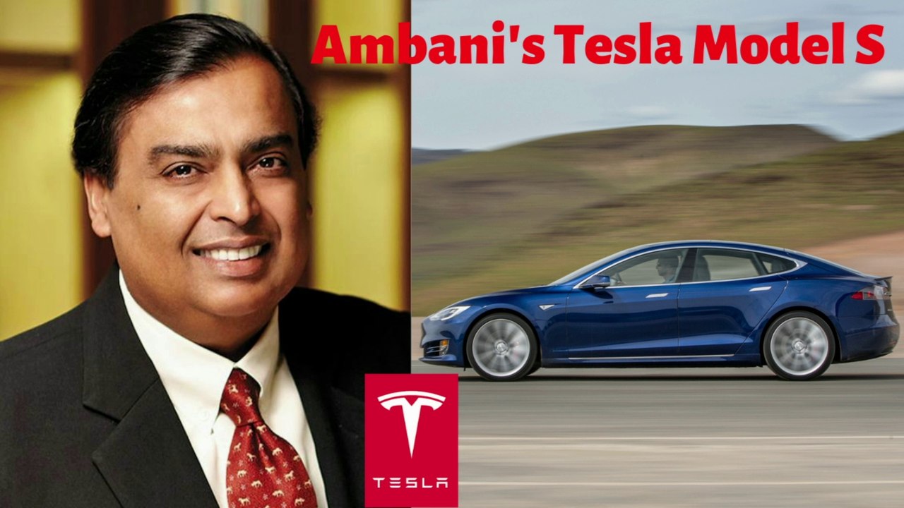 Mukesh Ambani's Tesla Model S