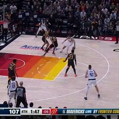 La bonne défense de Rudy Gobert face à Luka Doncic