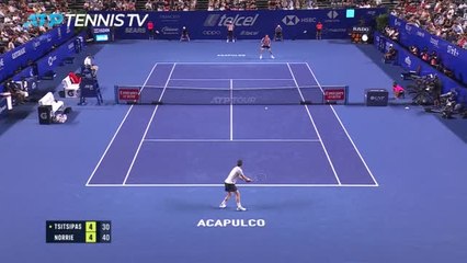 Acapulco - Norrie surprend Tsitsipas et affrontera Nadal en finale