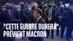 "Cette guerre durera et il faut nous y préparer", prévient Emmanuel Macron au salon de l'agriculture