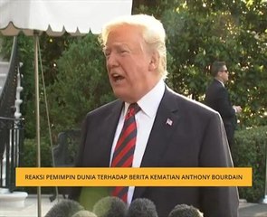 Reaksi pemimpin dunia terhadap berita kematian Anthony Bourdain