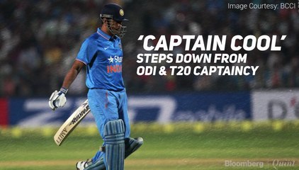 Dhoni Gives Up Captaincy Across All Formats