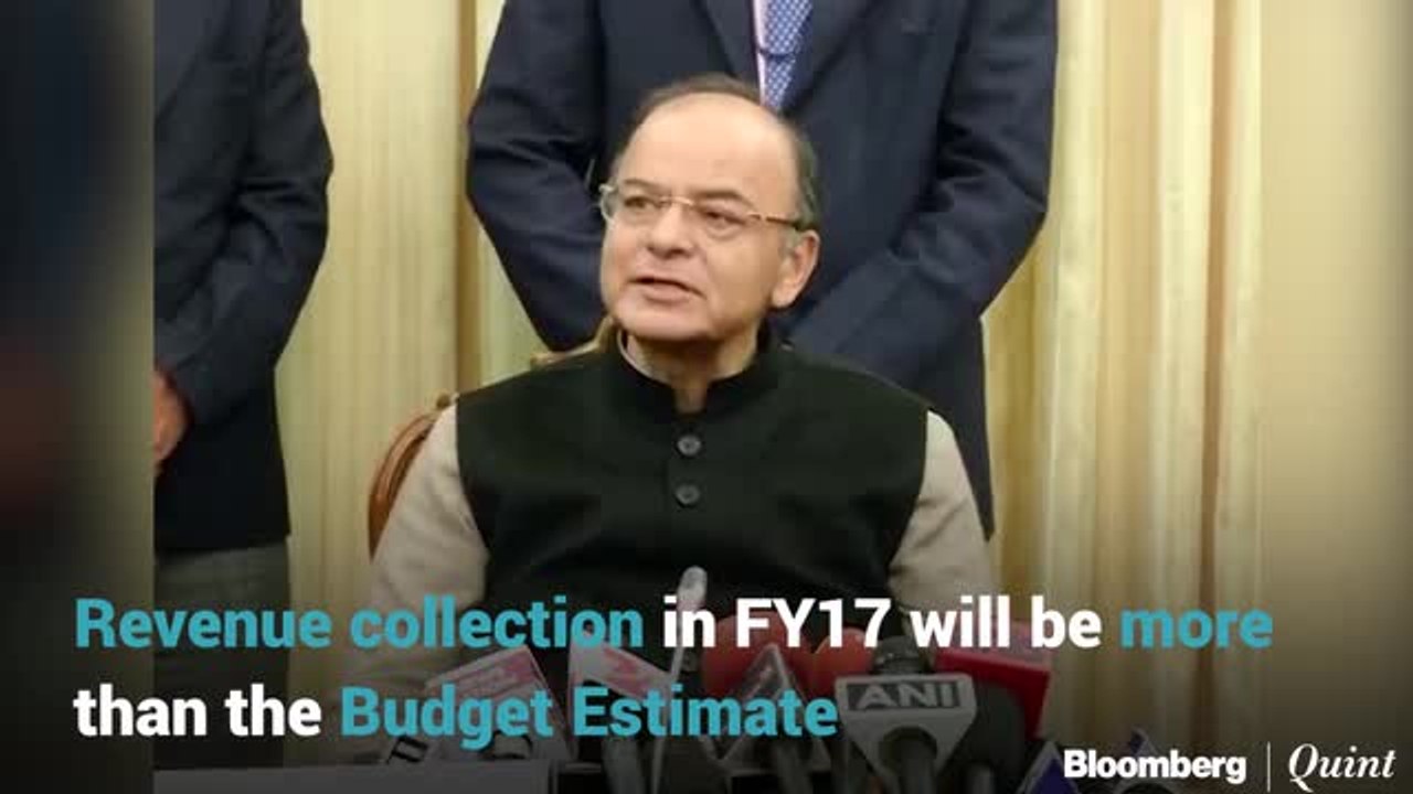 India's Total Tax Collection Will Rise: Jaitley