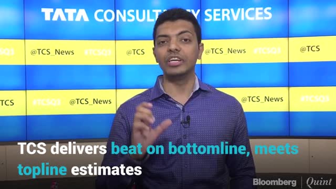TCS Q3 Beats Bottomline, Meets Topline Estimates