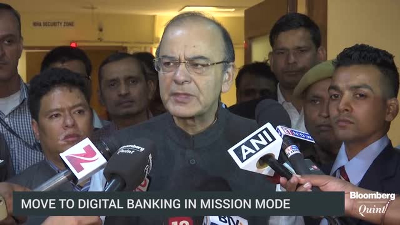 Jaitley Urges Banks To Go Digital In Mission Mode