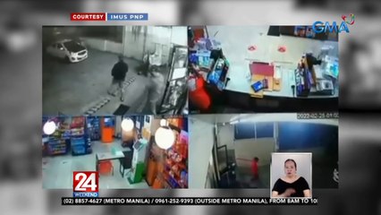 2 sangkot umano sa serye ng panghoholdap sa mga convenience store sa Cavite, timbog | 24 Oras