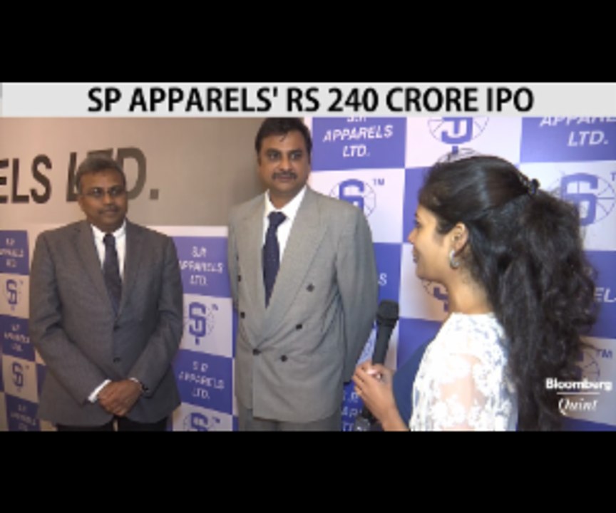 SP Apparels to raise Rs 240 crore via IPO video Dailymotion