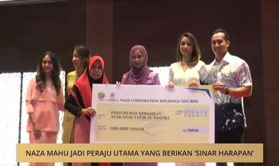 NAZA mahu jadi teraju utama yang berikan 'sinar harapan'