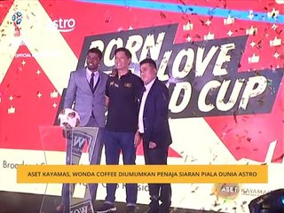 Aset Kayamas, Wonda Coffee diumumkan penaja siaran Piala Dunia Astro