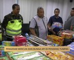 Pengedar mercun dan bunga api di Pendang tumpas