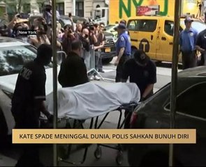Kate Spade meninggal dunia, polis sahkan bunuh diri
