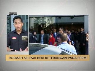 Rosmah selesai beri keterangan pada SPRM