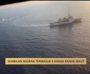 Sembilan migran termasuk 6 kanak-kanak maut