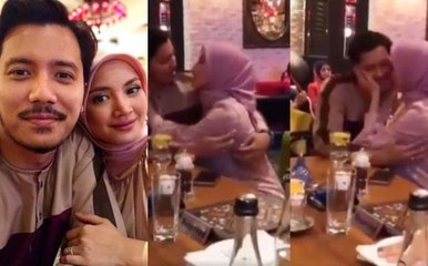 Tak sedar aksi romantis bersama Fazura dirakam, Fattah Amin mohon maaf