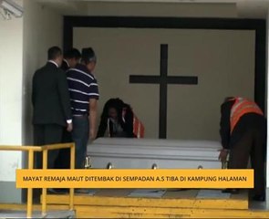 Mayat remaja maut ditembak di sempadan A.S tiba di kampung halaman