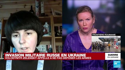 Ukraine : un immeuble résidentiel touché par un missile à Kiev