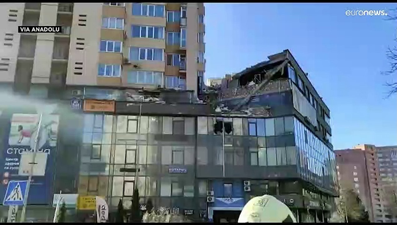 Asedio ruso sobre Kiev | Lanzamiento de misiles rusos y duros combates en la capital ucraniana