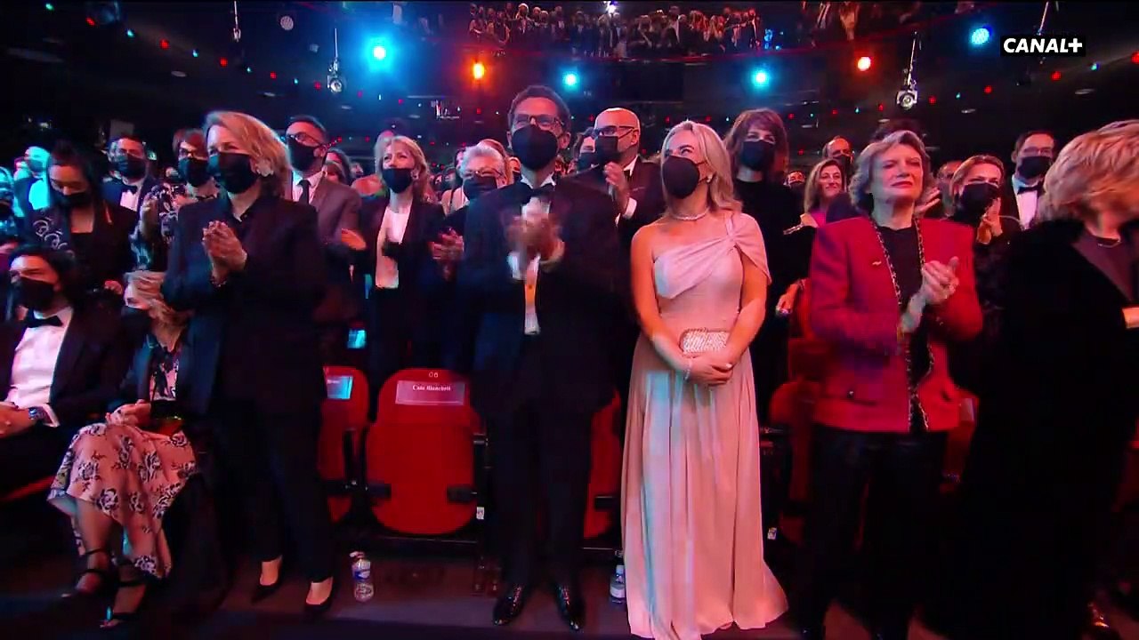 Omar Sy a fait danser toute la salle des César. @ Canal + / César 2022