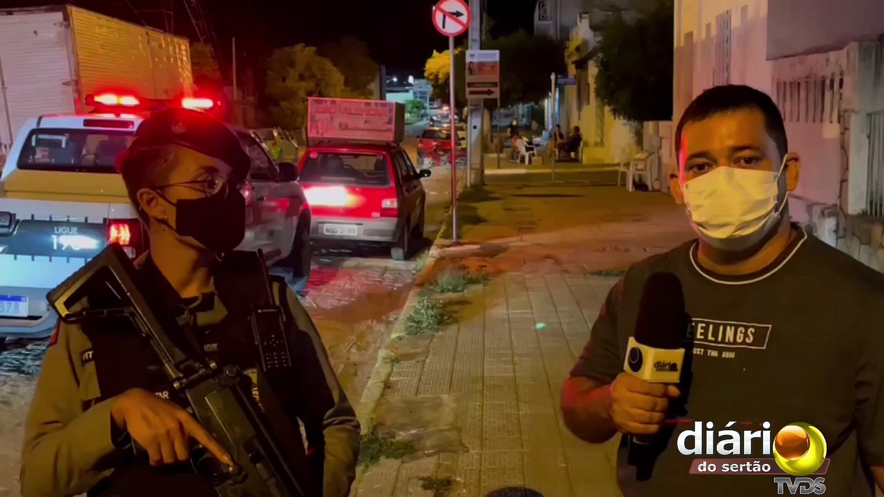 Homem foge da PM e ao cair de moto é preso com arma e munições intactas, na região de Pombal