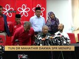 Tun Dr Mahathir dakwa SPR menipu