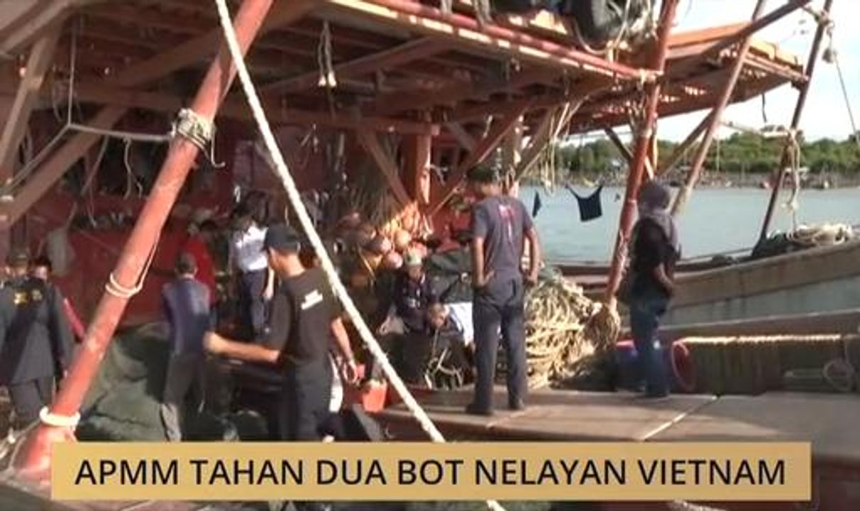 APMM tahan dua bot nelayan Vietnam