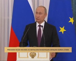 Putin kecewa Trump batalkan persidangan dengan Korea Utara