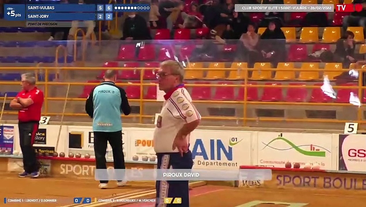 Clubs Sportifs Masculin Elite 1 / Saint-Vulbas contre Saint-Jory / 26/02/2022