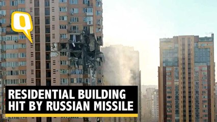 Ukraine Crisis | Residential Building in Kyiv Hit by Russian Missile; 'Will Defend Nation', says Zelenskyy